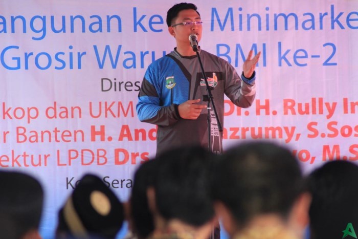 Wagub Andika Resmikan Gerai Koperasi BMI