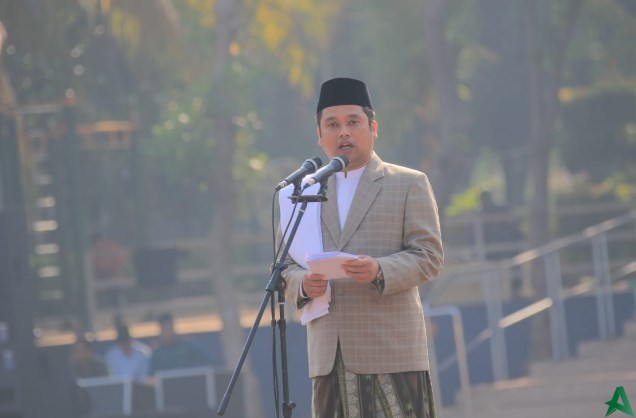 Walikota Arief Tinjau Pembangunan SMP