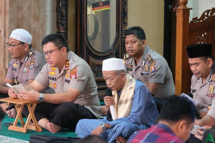 gelaran Binrohtal dan doa di Polda Banten