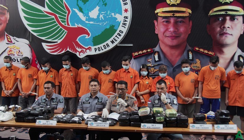 Jaringan Sabu Lintas Pulau