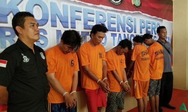 Kelompok Curanmor Neglasari diamankan