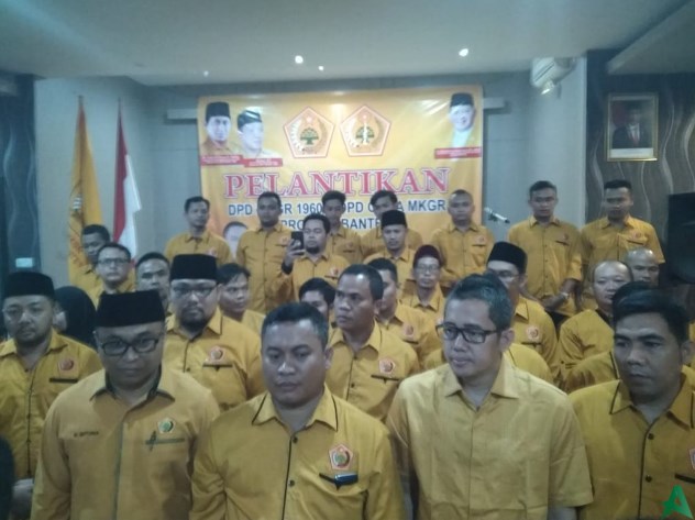 Pelantikan DPD MKGR Prov Banten
