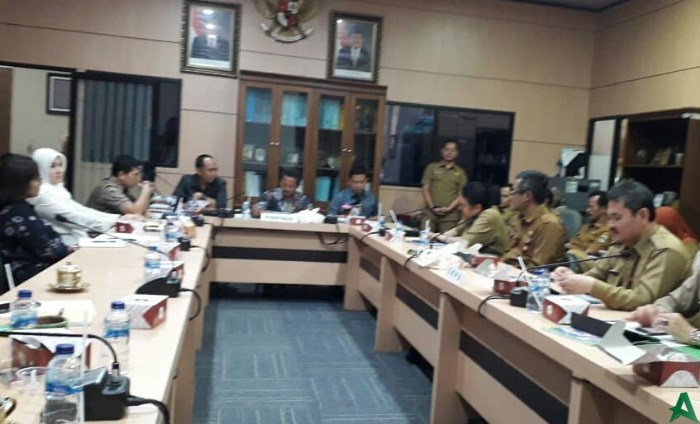 Rakor Komisi II DPRD Banten dengan mitra kerja