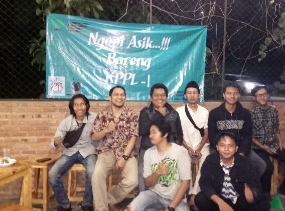 Suhendar saat Mgopi bareng KPPL-I