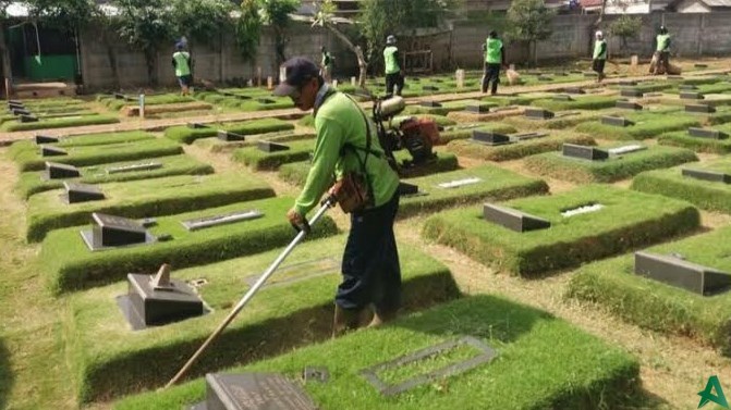 DKI TPU disulap seperti taman