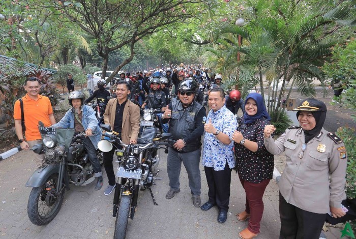 komunitas sepeda motor di Kota Tangerang