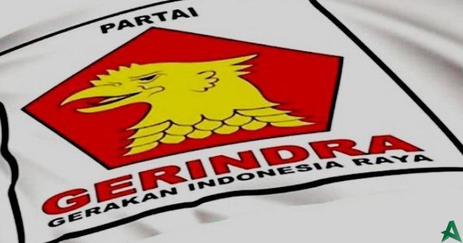 foto bendera partai Gerindra