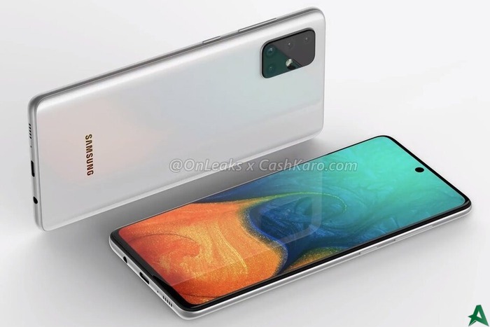 Dengan Kamera Berbentuk L, Ini Tampang Gahar Samsung Galaxy A71