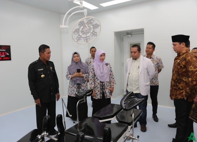 Walikota Cek Fasilitas RSUD Kota Serang