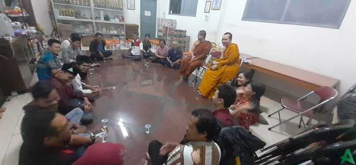 FKPLA dan Gusdurian Banten Sambangi Budha Vihara Metta Serang, Ada Apa?