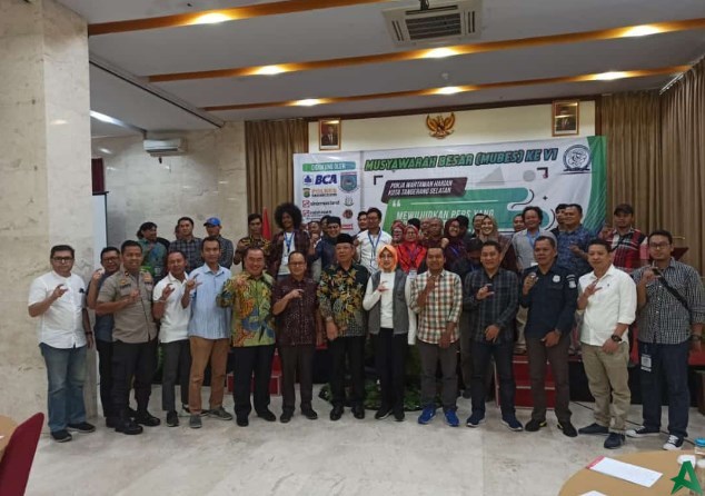Musyawarah besar Pokja Wartawan Harian Kota Tangsel