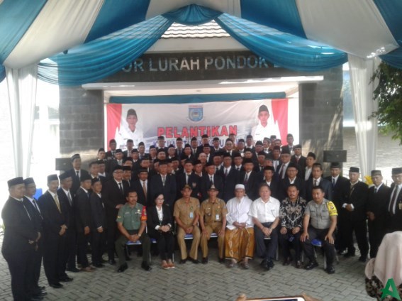 Pelantikan RT dan RW Pondok Benda
