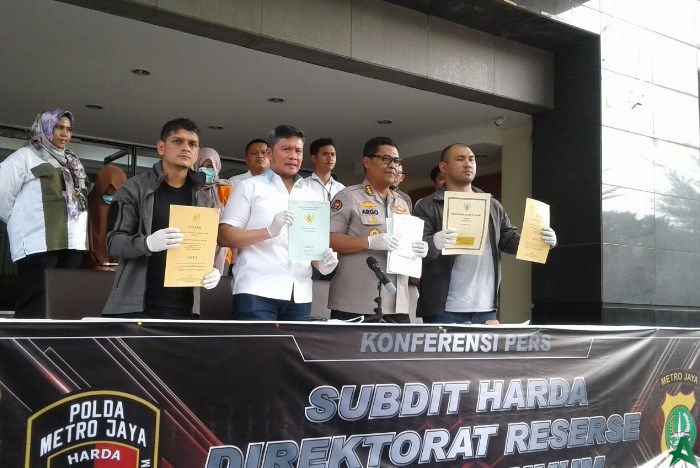 Ditreskrimum Polda Metro Jaya Ciduk Penipu Rumah