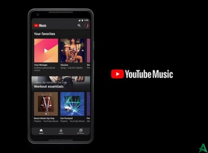Youtube music versi mobile
