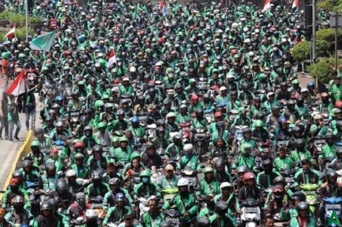 Siap-siap, Ojol Se-Indonesia Akan 'Hijaukan' Jakarta