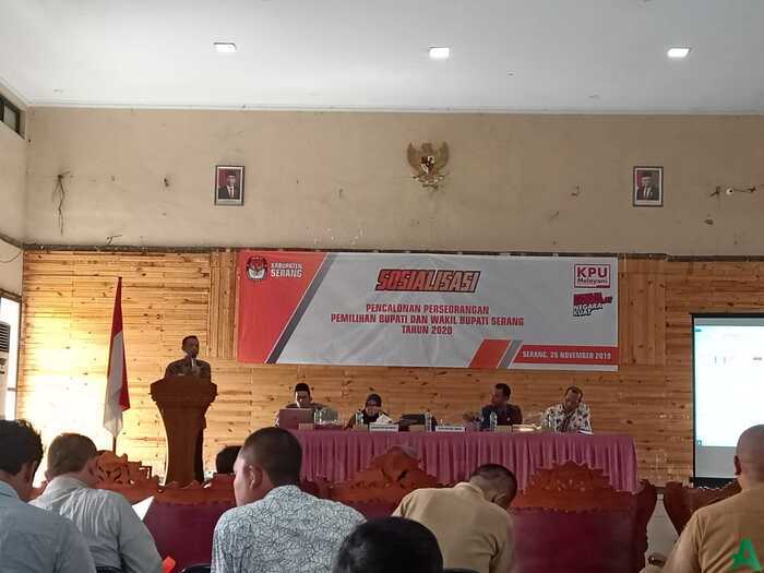 Ini Syarat Calon Perseorangan di Pilbup Serang