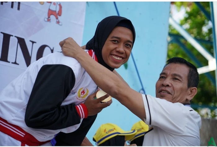 Atlet Panjat Tebing Asal Kota Tangerang Juara Pra Pon XX Zona I