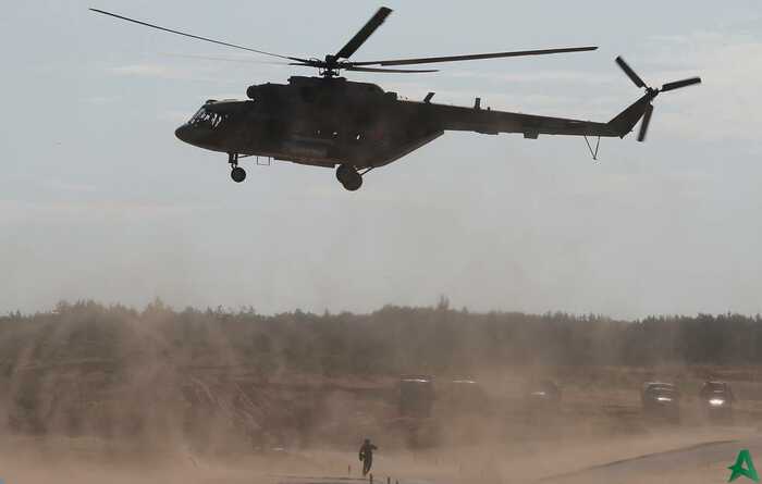 Rusia Menghibahkan Dua Helikopter ke Kirgistan