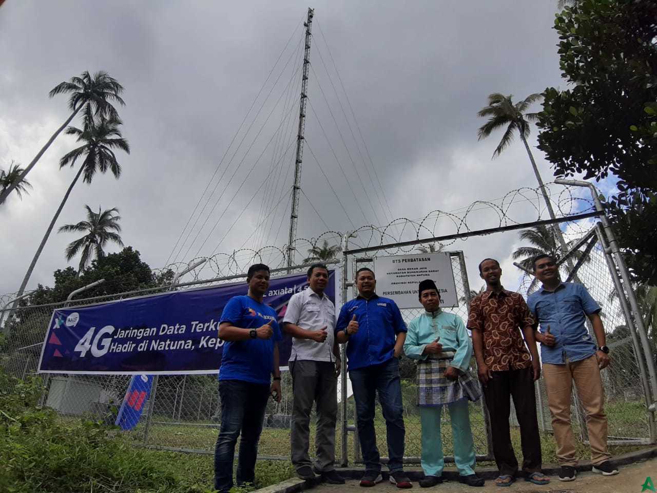 XL Axiata Bangun BTS di Kepulauan Natuna
