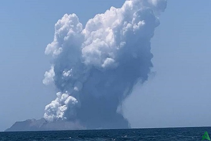 Gunung Berapi White Island di Selandia Baru Meletus