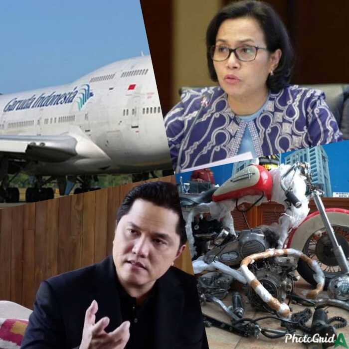Erick Thohir Pecat Dirut Garuda, Sri Mulyani Temukan Kerugian Negara Rp 1,5 Miliar