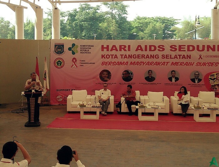 Ratusan Peserta Hadiri Peringatan Hari AIDS Sedunia