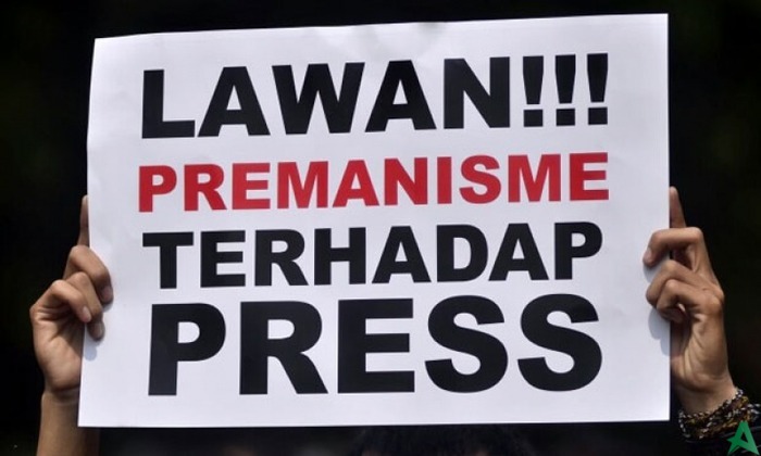 Oknum Ormas Intimidasi Wartawan Tangsel