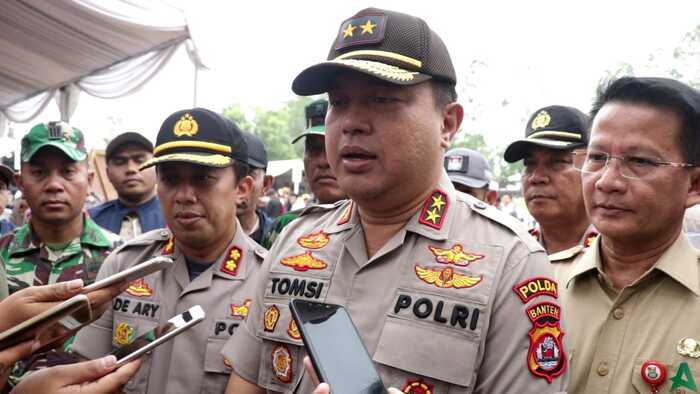 Kapolda Banten Pantau Pilkades Serentak di Kabupaten Tangerang
