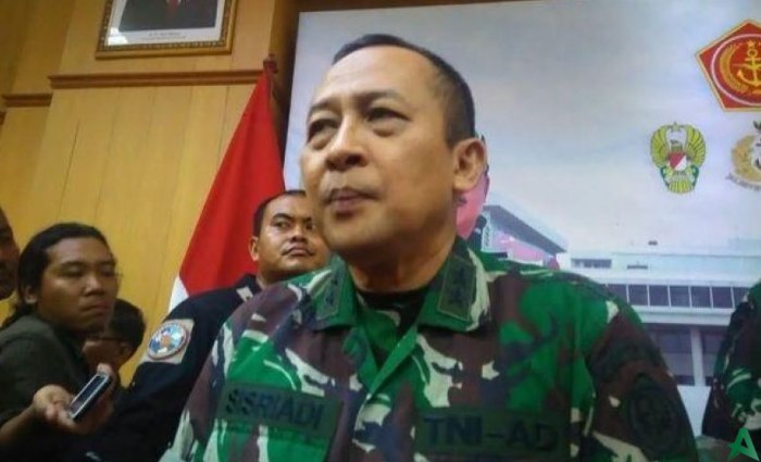 Kapuspen TNI Mayjen Sisriadi