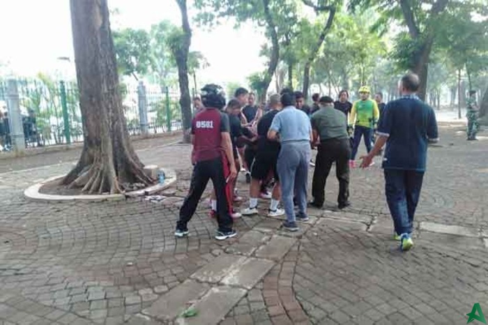 Bom Meledak di Monas, Dua Anggota TNI Luka Berat