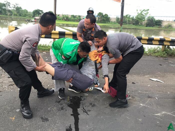 Kecelakaan Beruntun di Serang Libatkan Tiga Sepeda Motor