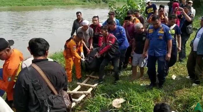 Tim SAR Temukan Korban Tenggelam di Kali Cisadane