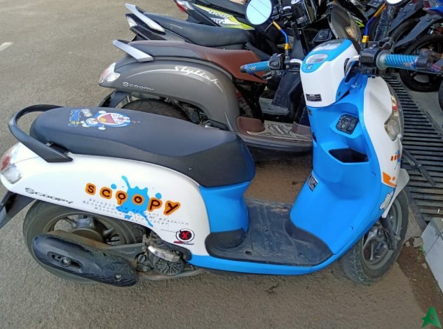 maling motor kepergok warga