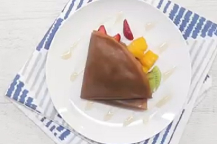 White Coffee Crepe with Fruits, Cemilan Lezat saat Liburan Akhir Tahun