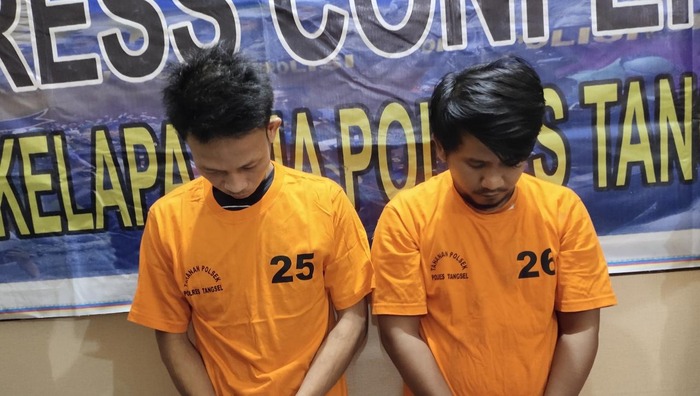 Polsek Kelapa Dua Bekuk Dua Pelaku Curanmor
