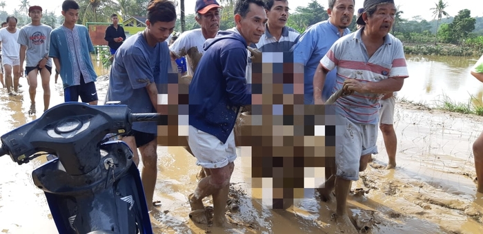 Banjir di Kecamatan Kopo, Satu orang meninggal Dunia