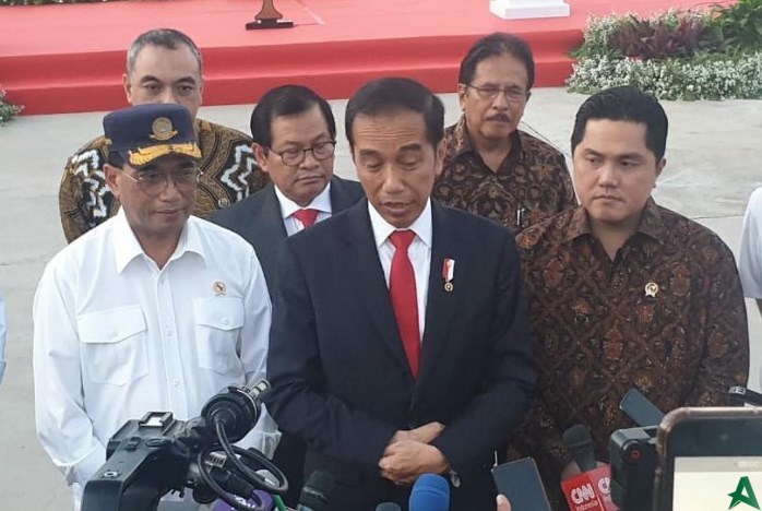Jokowi soal Pencalonan Pilpres 2024