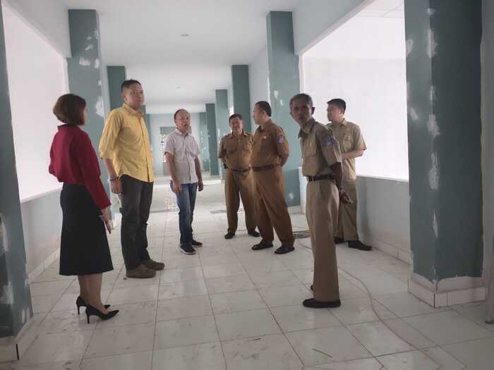 Sidak SMPN 18 Tangsel, DPRD: Kalau Sampai Mangkrak Kita Tuntut