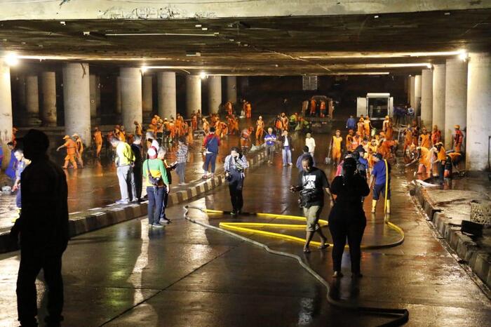 Usai Tergenang, Underpass Kemayoran Dipastikan Berfungsi Normal