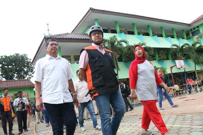 Anies: KBM di Jakarta Berjalan Normal Pasca Banjir