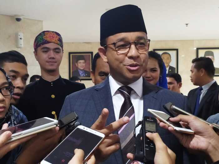 Anies Baswedan Keliling Pantau Banjir di Sejumlah Titik