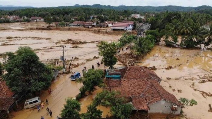 Puluhan Desa di Lebak Terendam Banjir