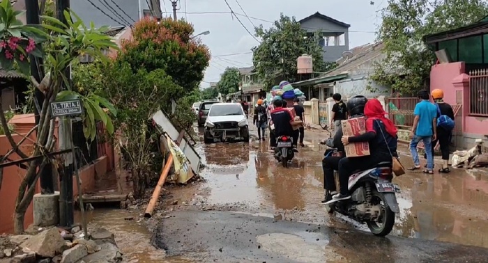 Kerugian Banjir di Kota Tangerang Capai Rp1 Miliar