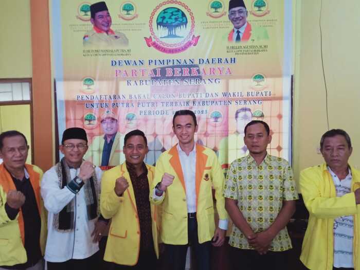 Eki Pede Didukung Partai Berkarya