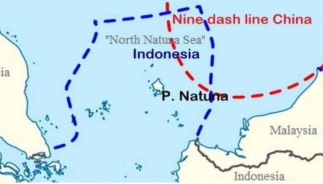 peta perairan natuna