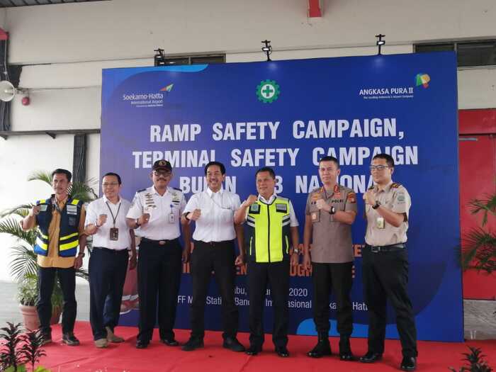 Angkasa Pura II Ramp Safety Campaign Serentak di 19 Bandara