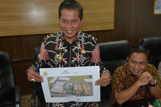 rencana revitalisasi alun alun serang