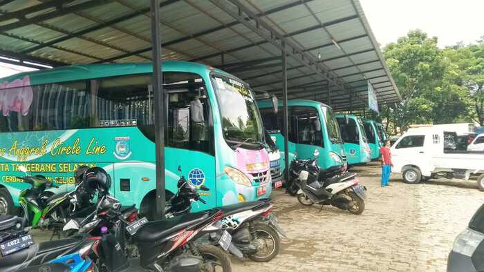 Bus Trans Anggrek Jadi Angkutan Pegawai