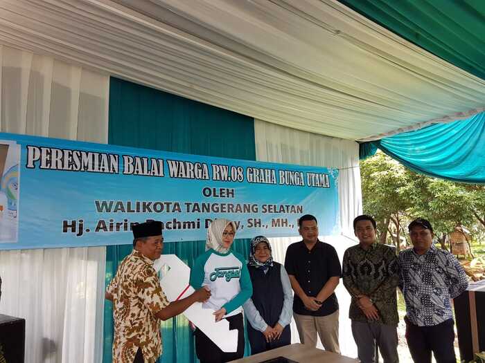 Peresmian Balai Warga Rw 08