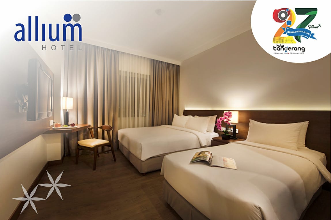 Rayakan HUT Kota Tangerang, Hotel Ini Beri Diskon Kamar 25%